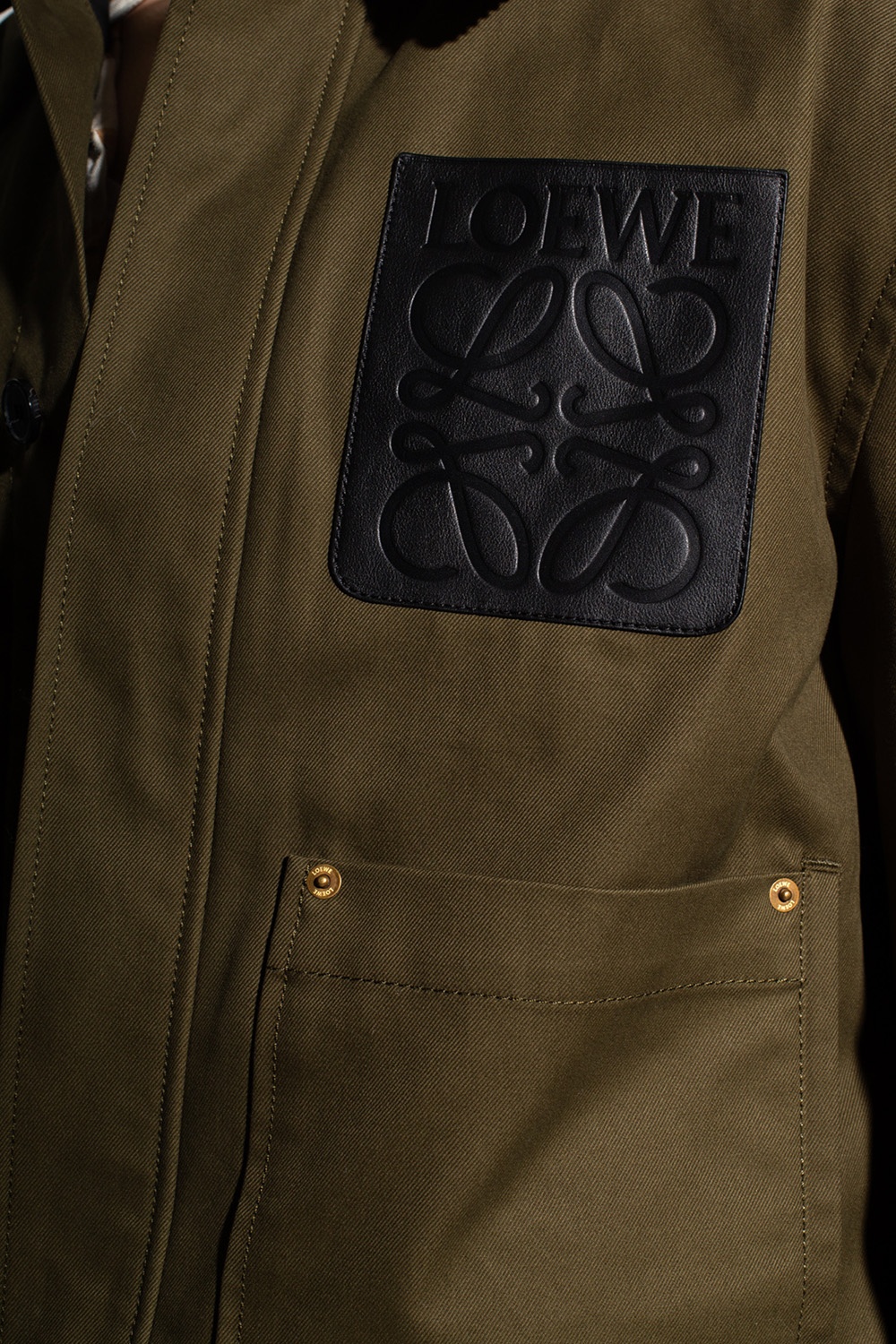 Jacket with logo Loewe - LOEWE TORBA NA RAMIĘ FLAMENCO MINI